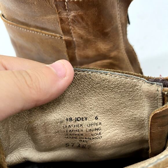 Freebird by Steven 6 Joey Tan Brown Buckle booties - Picture 8 of 9